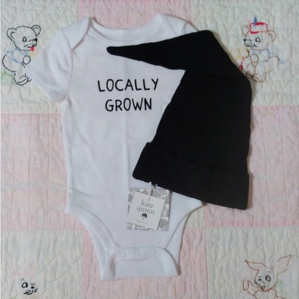 Locally Grown Outfit 6/9M